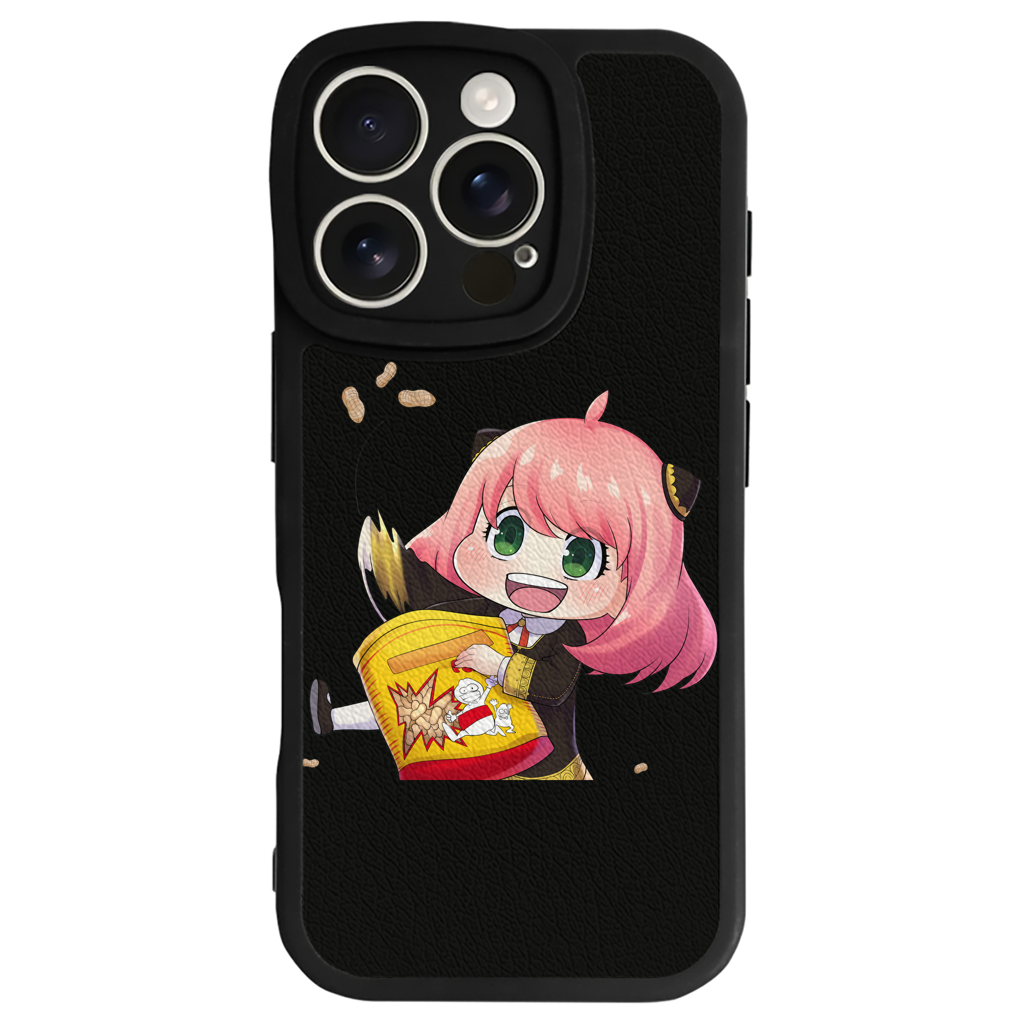 （画像用） SPY×FAMILY间谍家家酒 【iPhone 16シリーズ対応】シリコンスマホケース（レザー調） 材質：シリコン